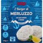 Burger di merluzzo nordico x2
COOP
170 G