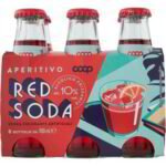 Aperitivo alcolico red soda
COOP
6 X 100 ML