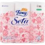 Carta igienica seta 2 veli rotoli x18