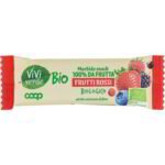 Barretta ai frutti rossi 100% frutta
COOP
32 G