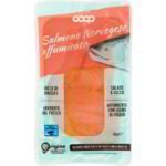 Salmone norvegese affumicato con legno di faggio
COOP
50 G