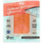 Salmone norvegese affumicato
COOP
100 G