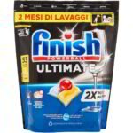 FINISH  Detersivo lavastoviglie ultimate limone caps x53