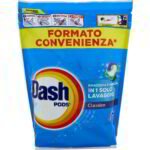 DASHDetersivo lavatrice igienizza classico pods x50