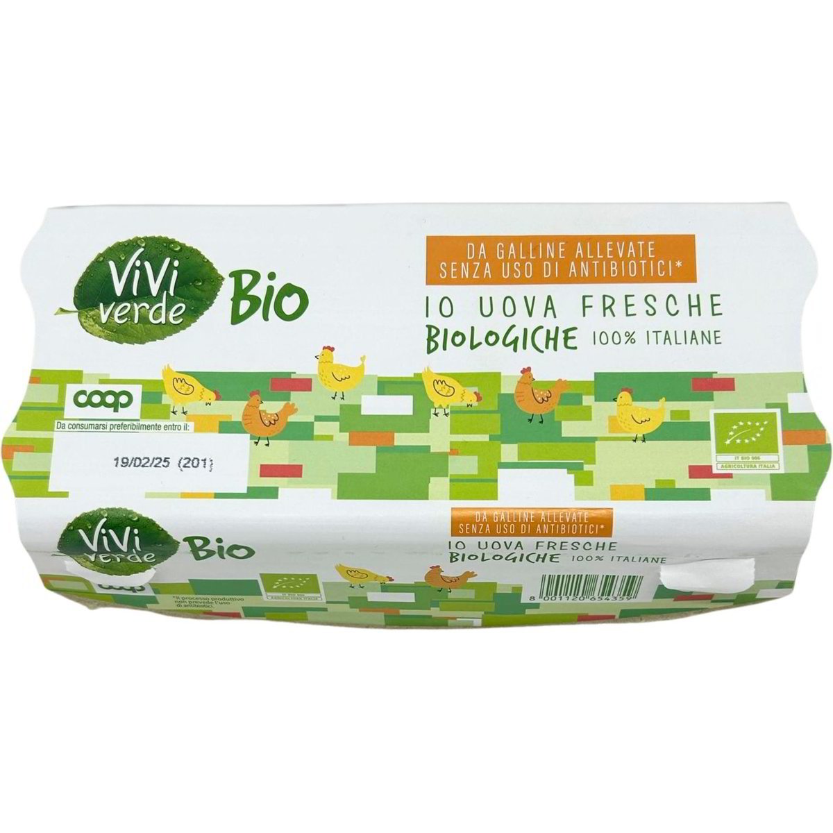 Uovo Uova fresche italiane x10 - immagine 1